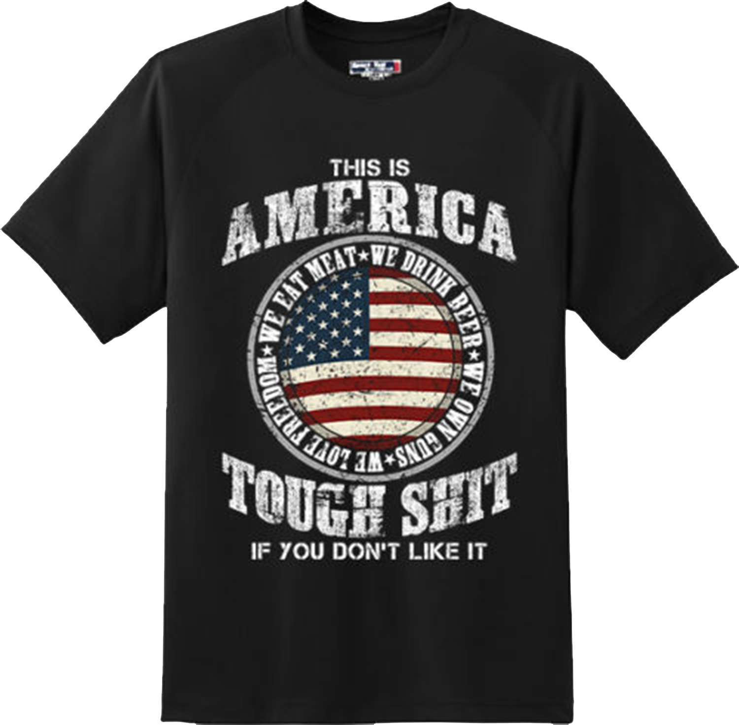 This Is America Beer Gun Freedom Patriotic Gift Cool T Shirt New Graphic Tee