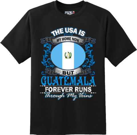 Guatemala American Patriotic T Shirt New Graphic Tee