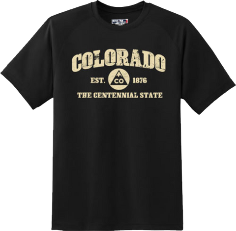 Colorado State Vintage Retro Hometown America Gift T Shirt New Graphic Tee