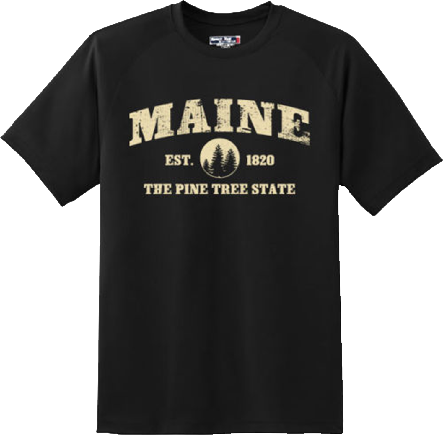 Maine State Vintage Retro Hometown America Gift T Shirt New Graphic Tee