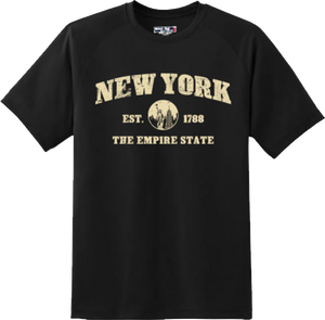 New York State Vintage Retro Hometown America Gift T Shirt New Graphic Tee
