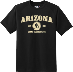 Arizona State Vintage Retro Hometown America Gift T Shirt New Graphic Tee