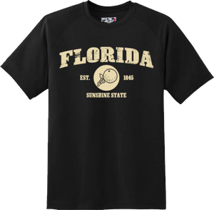 Florida State Vintage Retro Hometown America Gift T Shirt New Graphic Tee