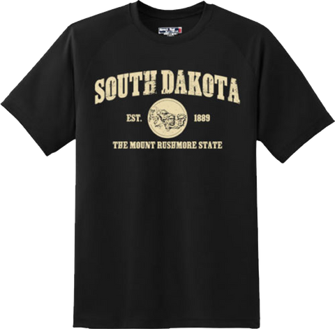 South Dakota State Vintage Retro Hometown America Gift T Shirt New Graphic Tee