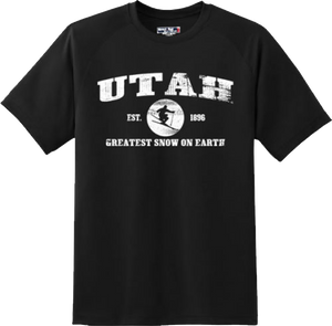 Utah State Vintage Retro Hometown America Gift T Shirt New Graphic Tee