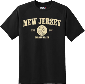 New Jersey State Vintage Retro Hometown America Gift T Shirt New Graphic Tee