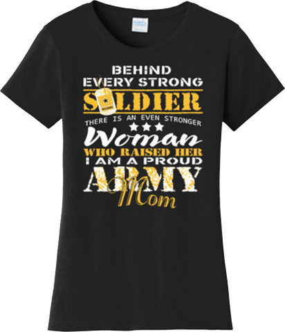 Army Daughter Mom Military Patriotic American T Shirt New Graphic Tee