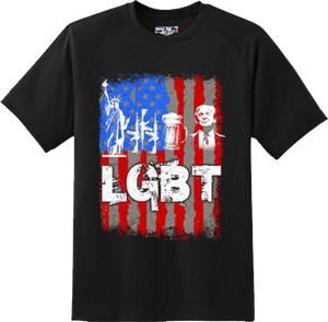 Liberty Gun Beer Trump America Freedom T Shirt New Graphic Tee