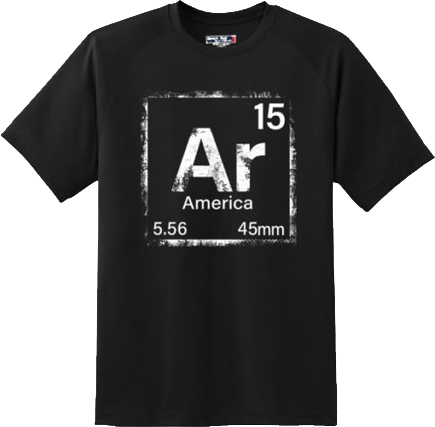AR15  45mm 2nd Amendment American Gun Freedom T Shirt New Graphic Tee
