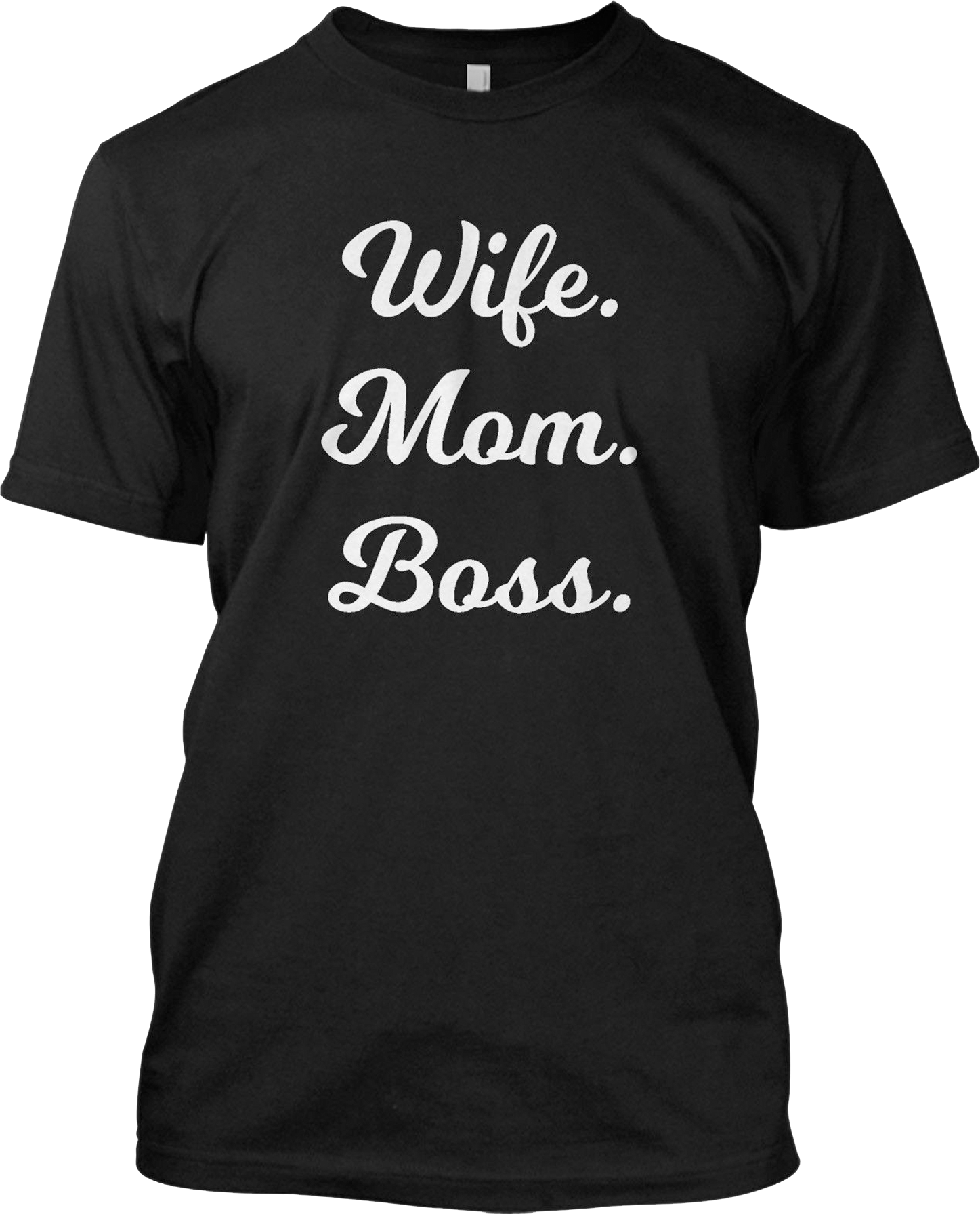 Wife Mom Boss Mother's Day Funny T Shirt Graphic Tee