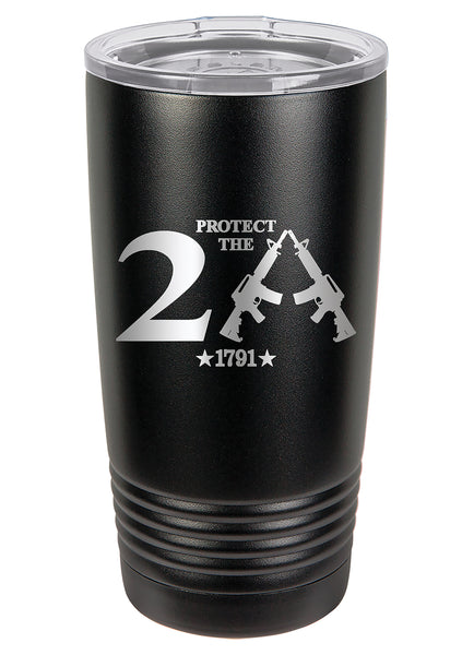 Protect The 2nd Amendment Polar Camel Double Wall Vacuum Insulated Laser Engraved Tumbler