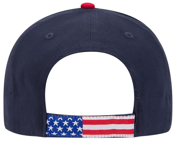 Trump 2024 Colored No Bullshit Embroidered Structured Adjustable One Size Fits All US Flag Hat