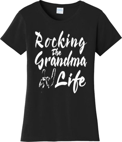 Rocking Grandma T Shirt New Graphic Tee