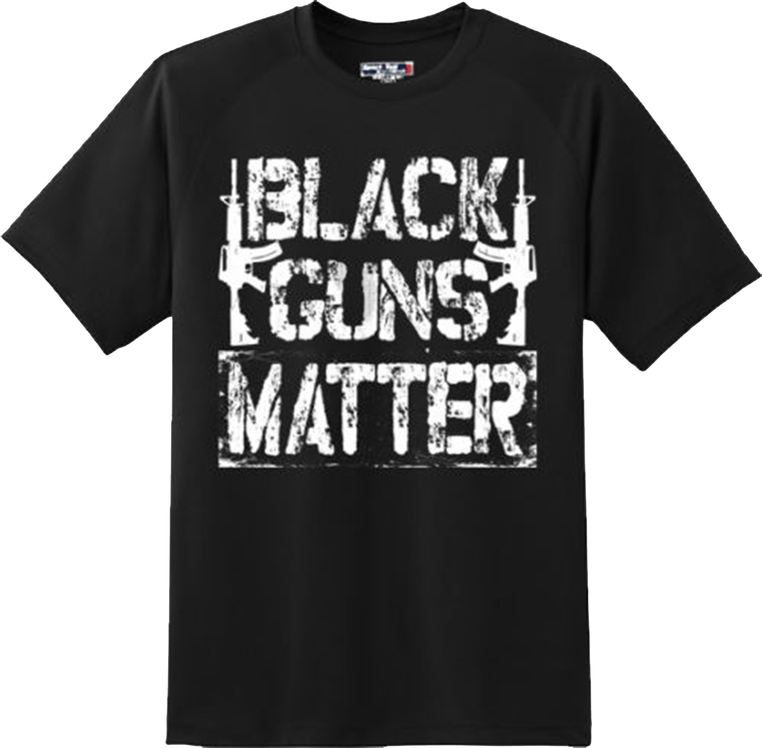 Black Guns Matter 2nd Amendment America Freedom T Shirt New Graphic Tee