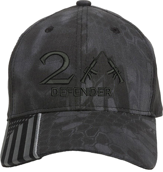 2nd Amendment Defender AR15 Guns Embroidered Baseball One Size Fits All Structured Cap