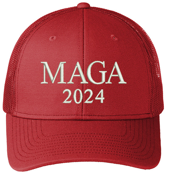 Trump MAGA 2024 Embroidered Baseball One Size Fits All Structured Cap