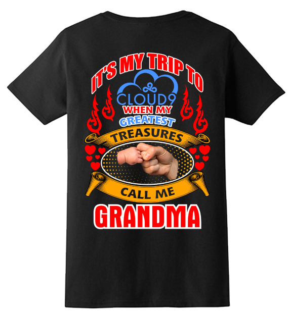 Cloud 9 Grandma  Tshirt