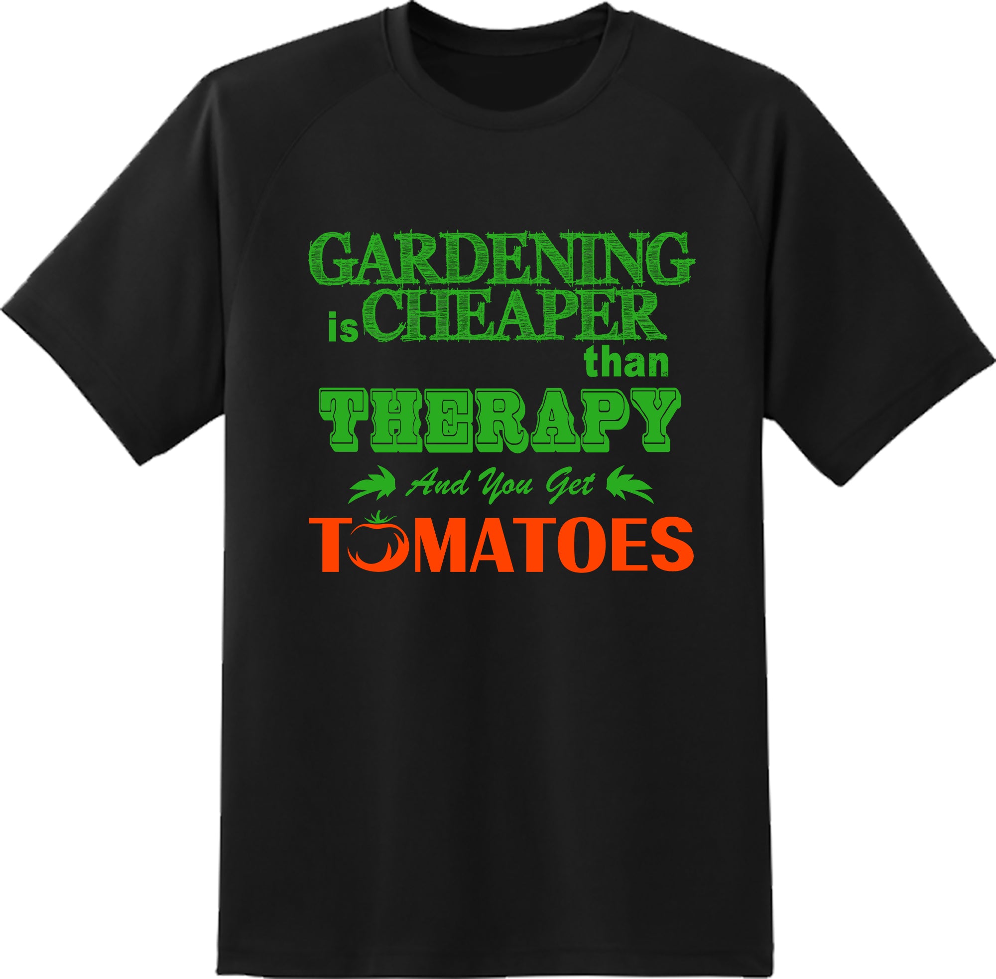 Funny Gardening Is Cheaper Than Therapy T Shirt New Graphic Tee