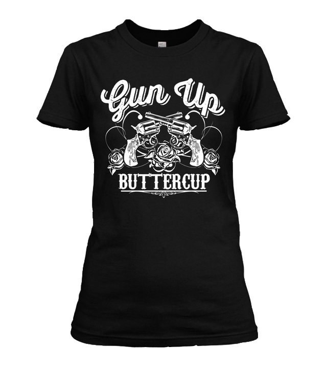 Funny Gun Up  T-shirt